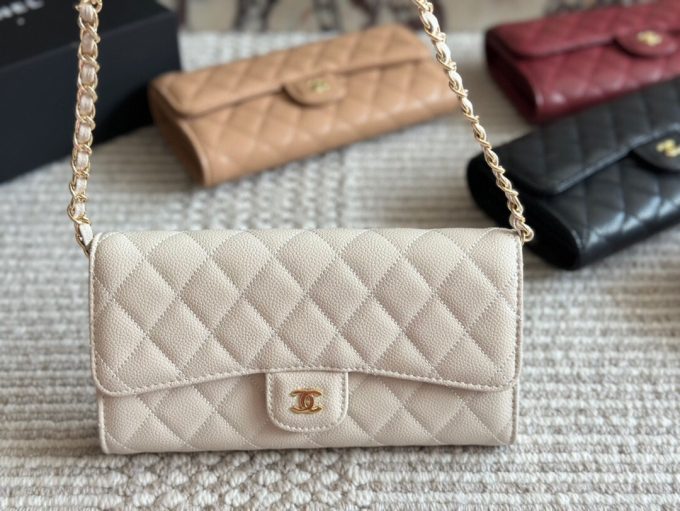 Cc new arrival woc caviar leather bag size: 22cm - Image 9
