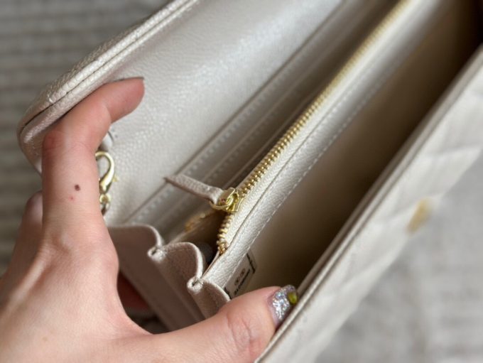 Cc new arrival woc caviar leather bag size: 22cm - Image 7