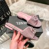 Retro Polka Dot Flat Slippers