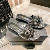 Retro Polka Dot Flat Slippers