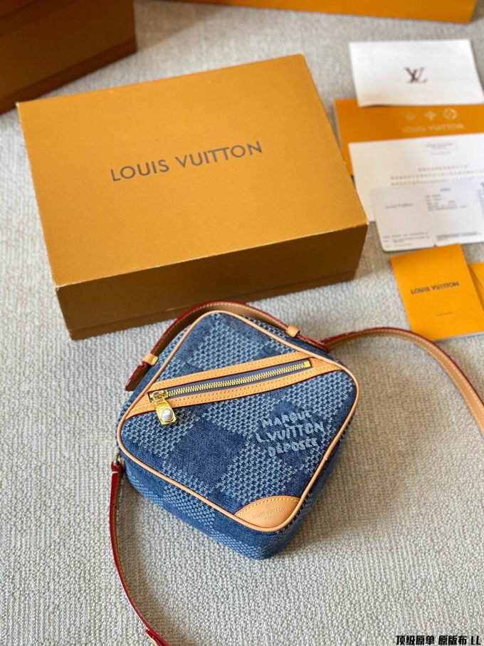 Louis new arrival Steamer/Chess vintage camera bag size : 20 * 15cm - Image 9