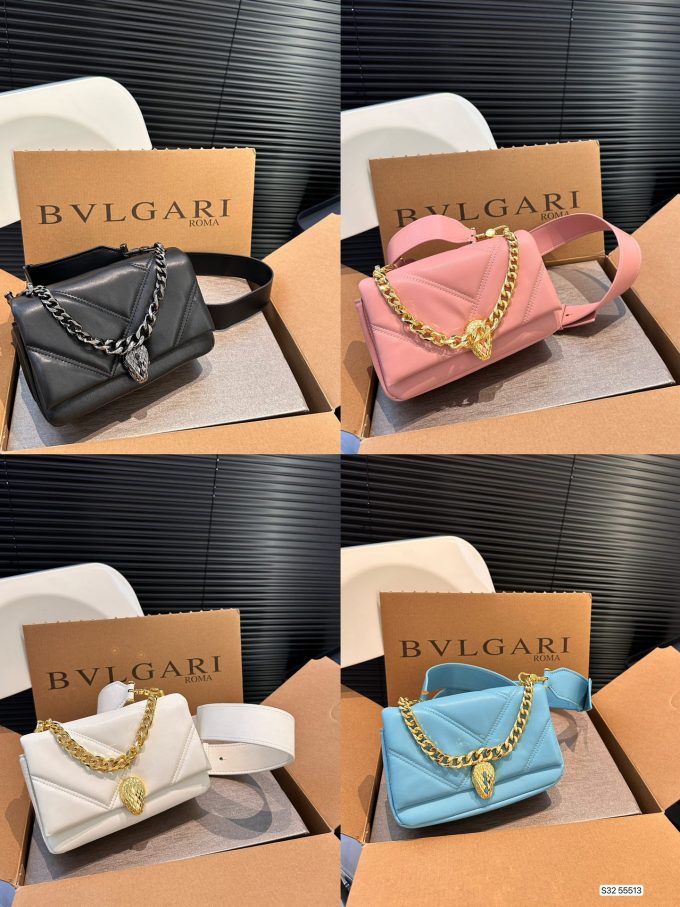 Bvl new arrival Serpenti Cabochon bag size: 18 *12  cm - Image 5