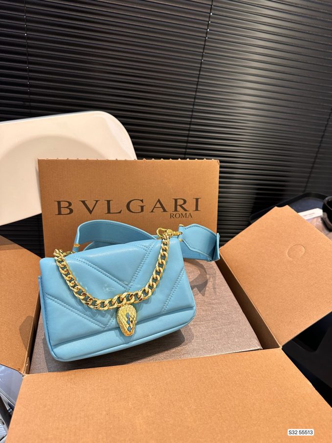 Bvl new arrival Serpenti Cabochon bag size: 18 *12  cm - Image 4