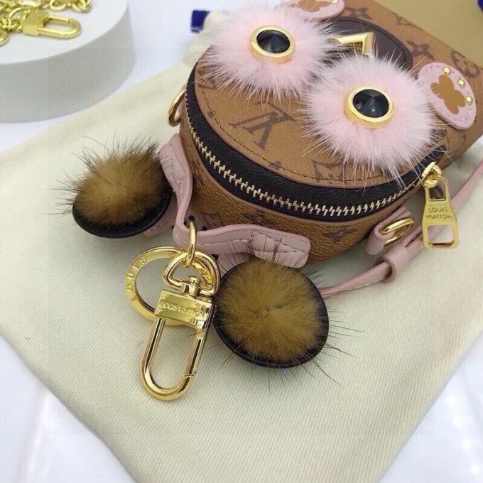 LOUIS M69552  PALM SPRINGS BEAR mini key chain purse - Image 4