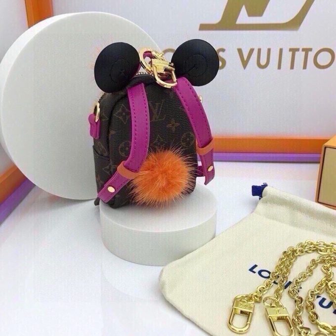 LOUIS M69552  PALM SPRINGS BEAR mini key chain purse - Image 9