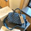 Louis Lvkeepall new arrival denim bag size: 25 * 12 cm
