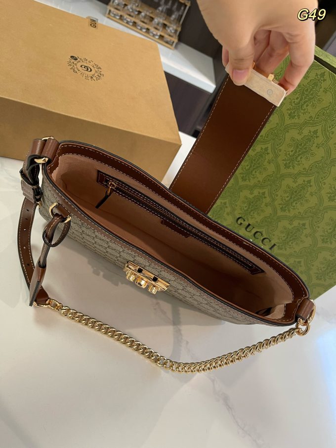 GG Padlock new arrival bag size: 31*22cm - Image 14