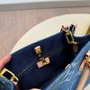 Louis new arrival onthego denim bag small size: 25 * 20 cm