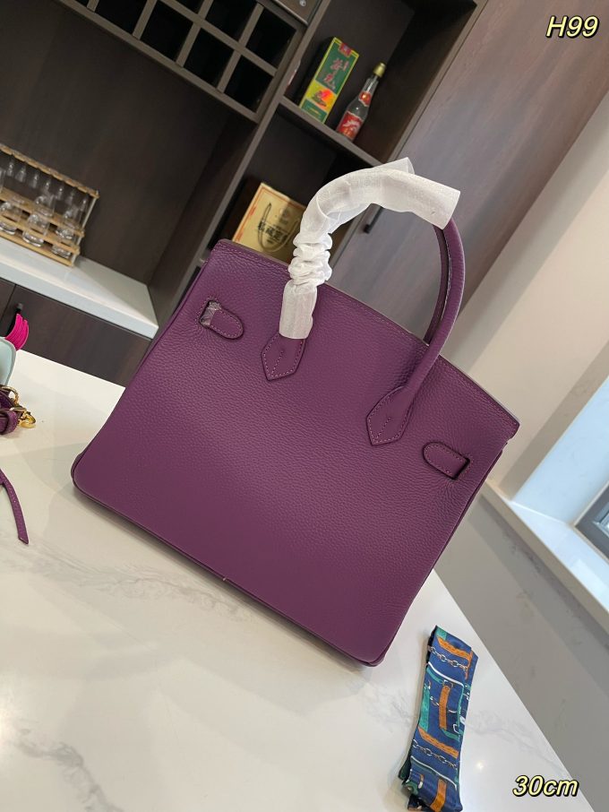 Her new arrival Birkin togo leather 13 size: 30 cm - Image 4
