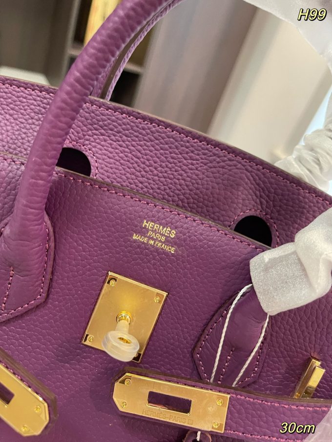 Her new arrival Birkin togo leather 13 size: 30 cm - Image 7