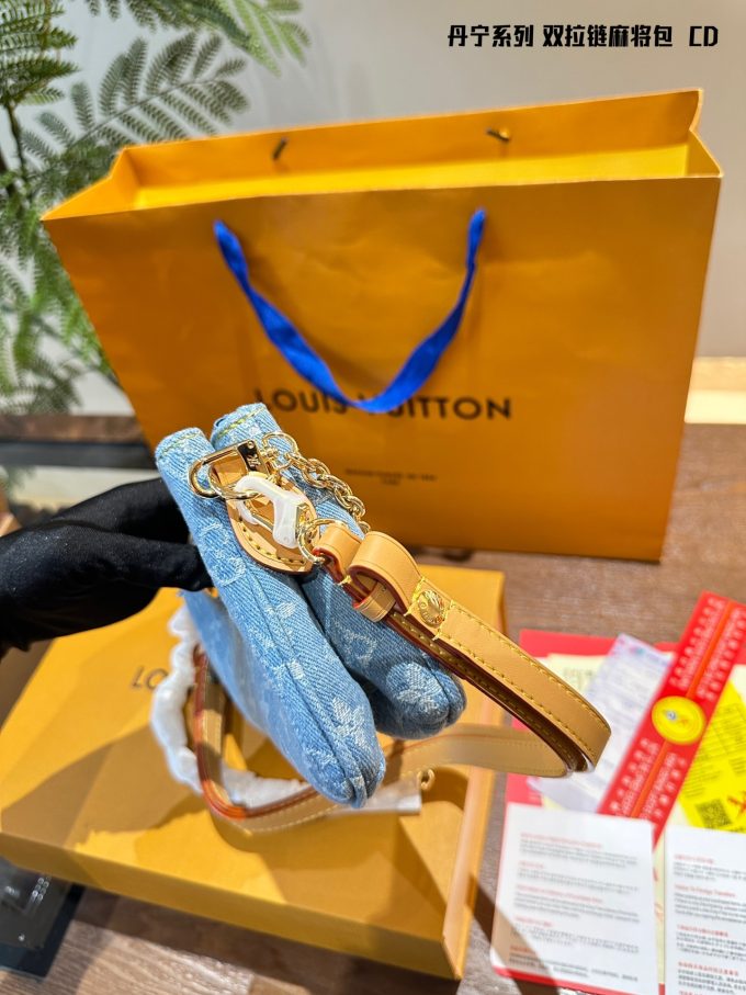 Louis new arrival denim bag size:25cm - Image 3