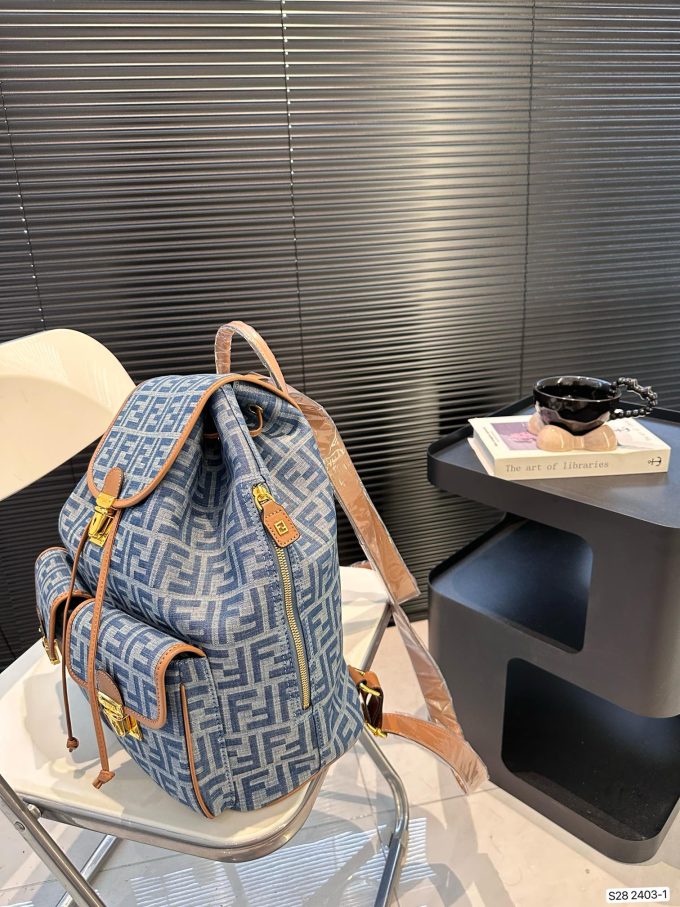 Fen new arrival backpack bag size： 32 * 36  cm - Image 7