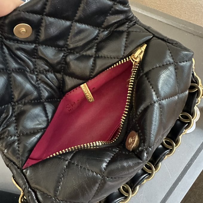 CC Ss24 Hobo bag size:18 cm - Image 6
