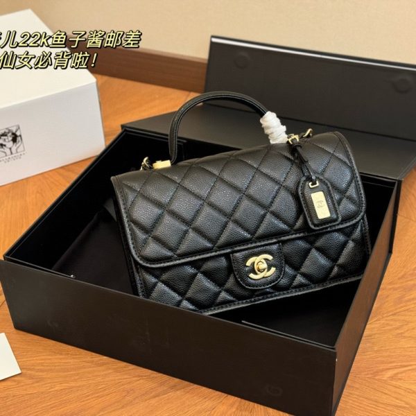 Cc new arrival 22k caviar leather size: 25*15cm