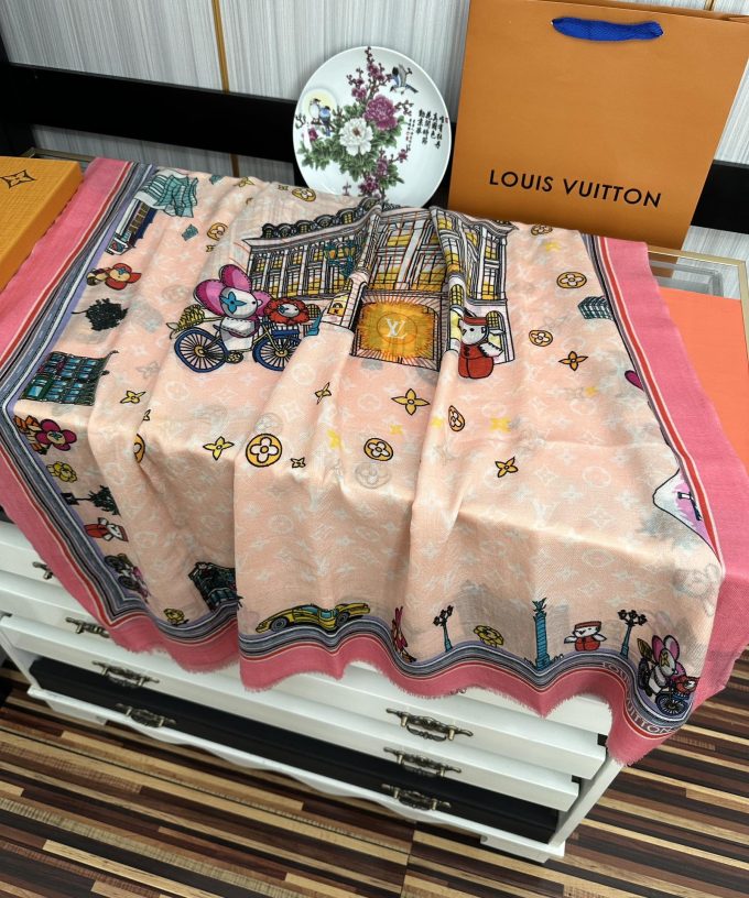 Louis new arrival scarf size: 100*200 cm 012 - Image 3