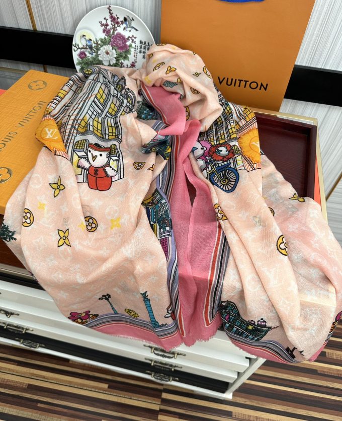 Louis new arrival scarf size: 100*200 cm 012 - Image 7