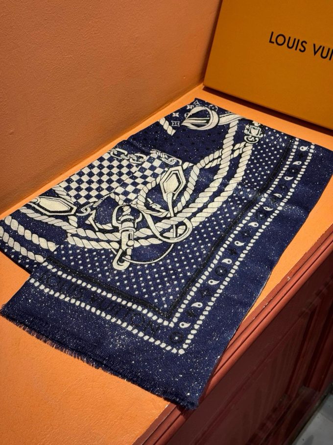 Louis new arrival scarf size: 100*200 cm 002 - Image 6