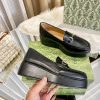 GG new arrival women Loafers heels 5.5 cm