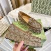 GG new arrival women Loafers heels 5.5 cm