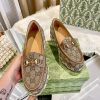 GG new arrival women Loafers heels 5.5 cm