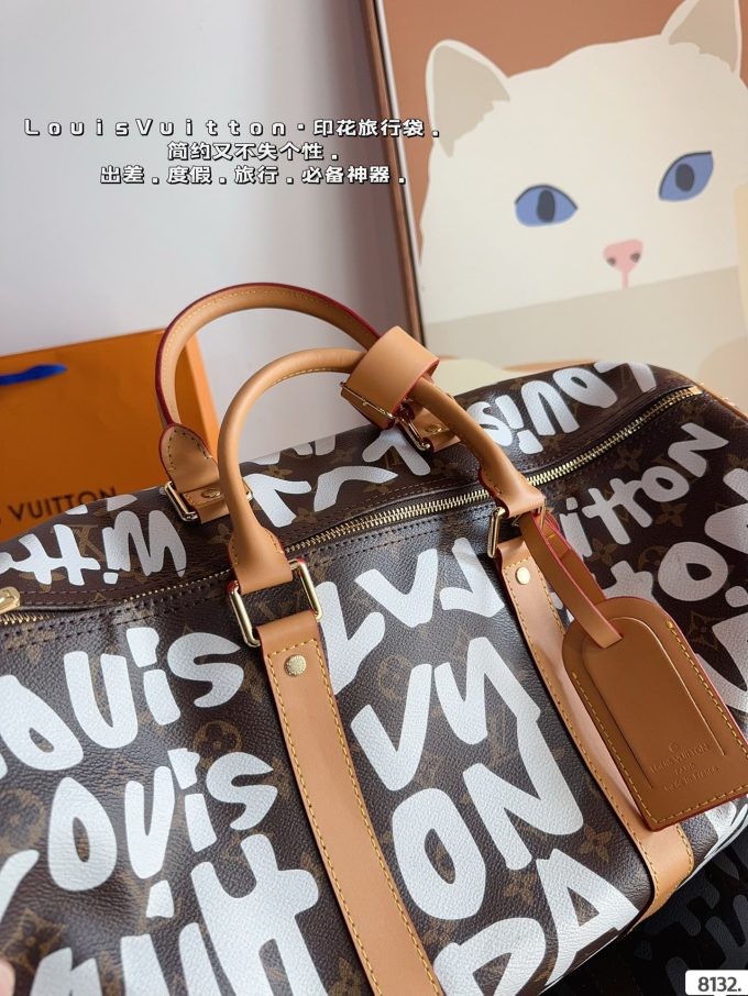 Louis new arrival keepall bag size: 45*22*27 cm - Image 6