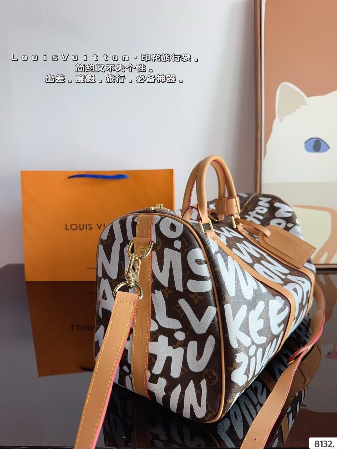 Louis new arrival keepall bag size: 45*22*27 cm - Image 11