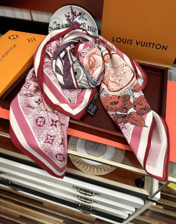Louis new arrival silk scarf 140*140 cm