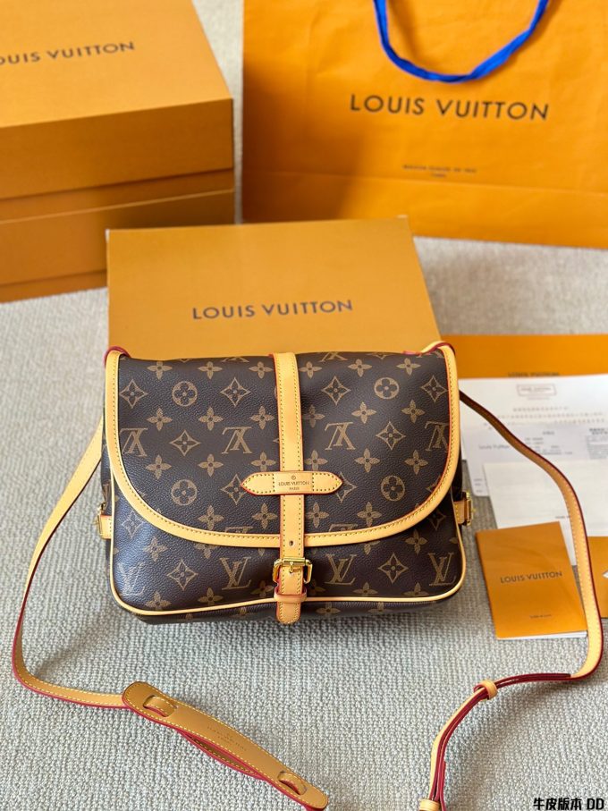 Louis new arrival saumur bb bag size:27 * 22cm - Image 4