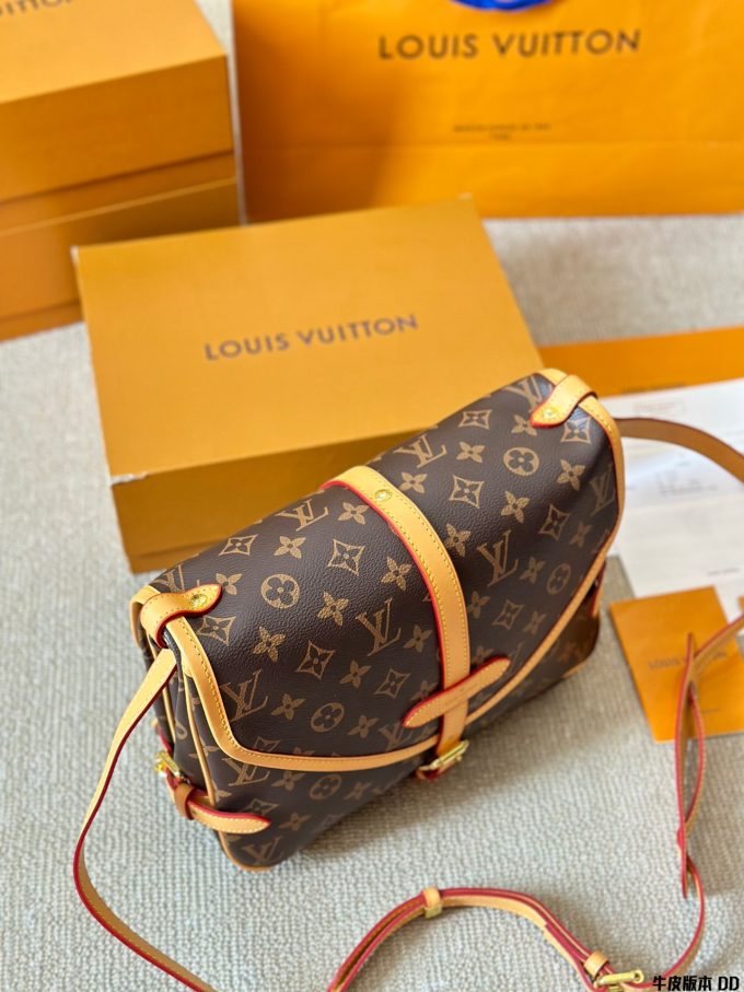 Louis new arrival saumur bb bag size:27 * 22cm - Image 8