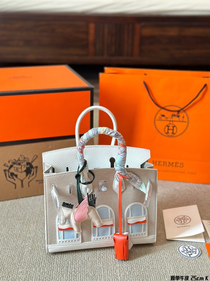 H BirkinSellierFaubourg bag size:25cm - Image 6