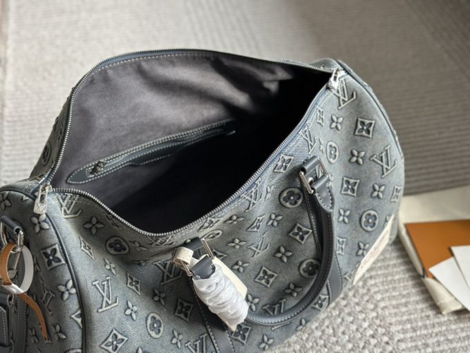 Louis new arrival denim keepall bag size: 50 cm - Image 3