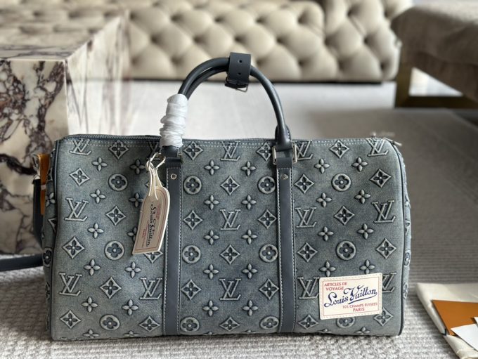 Louis new arrival denim keepall bag size: 50 cm - Image 2
