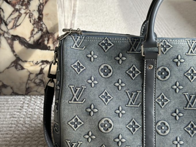 Louis new arrival denim keepall bag size: 50 cm - Image 7