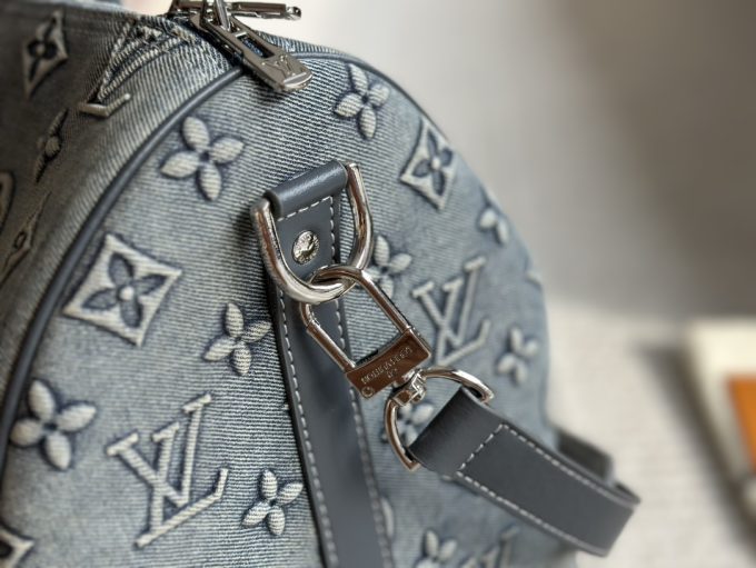 Louis new arrival denim keepall bag size: 50 cm - Image 6