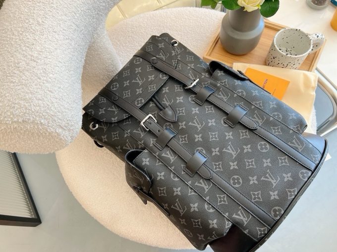 Louis new arrival men backpack bag 003 size: 31*15*45 cm - Image 6