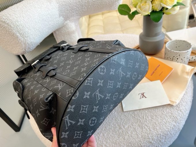 Louis new arrival men backpack bag 003 size: 31*15*45 cm - Image 7
