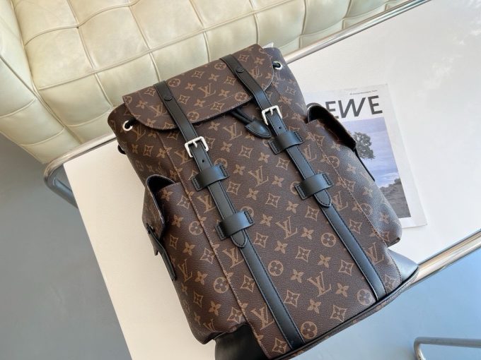 Louis new arrival men backpack bag 003 size: 31*15*45 cm - Image 2