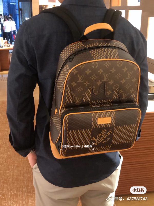 Louis ?? NIGO new arrival men backpack bag size: 38-29-13cm