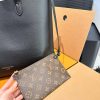 Louis new arrival lock hobo tote bag size；47 * 31 cm