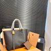 Louis new arrival lock hobo tote bag size；47 * 31 cm