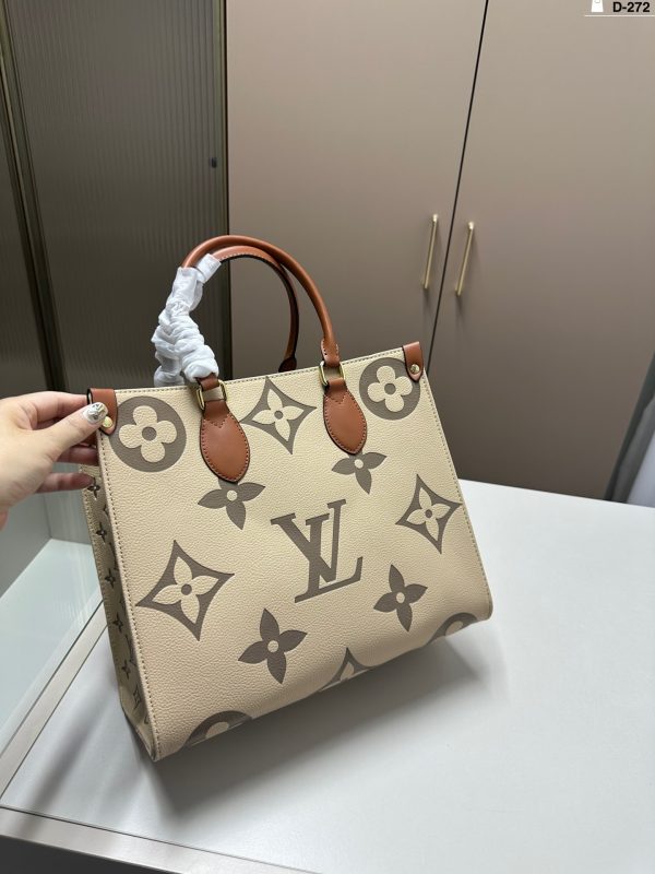 louis new arrival onthego tote bag size: 32.15.27 cm