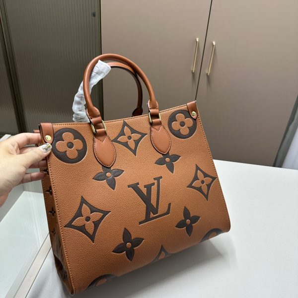 louis new arrival onthego tote bag size: 32.15.27 cm