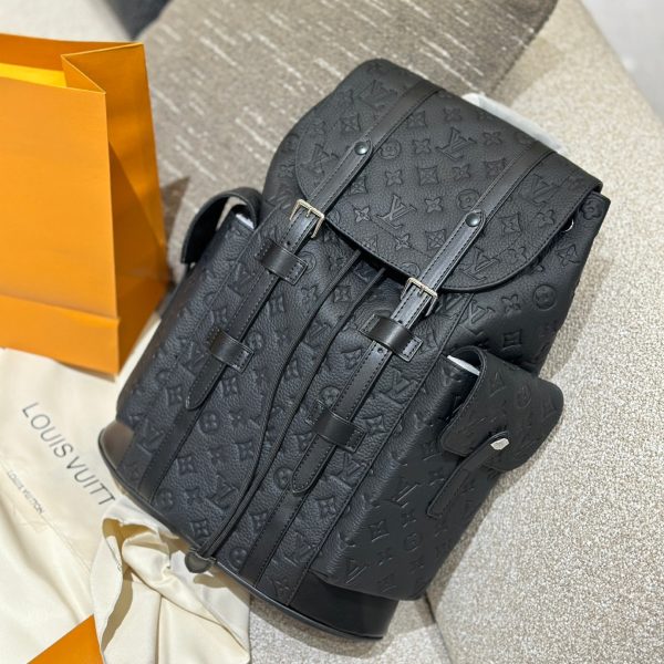 louis new arrival leather backpack bag size:33*43 cm