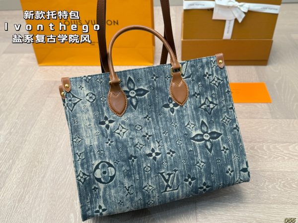 Louis new arrival onthego tote bag size: 34*27 cm