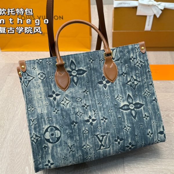 Louis new arrival onthego tote bag size: 34*27 cm