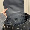 louis new arrival leather backpack bag size:33*43 cm