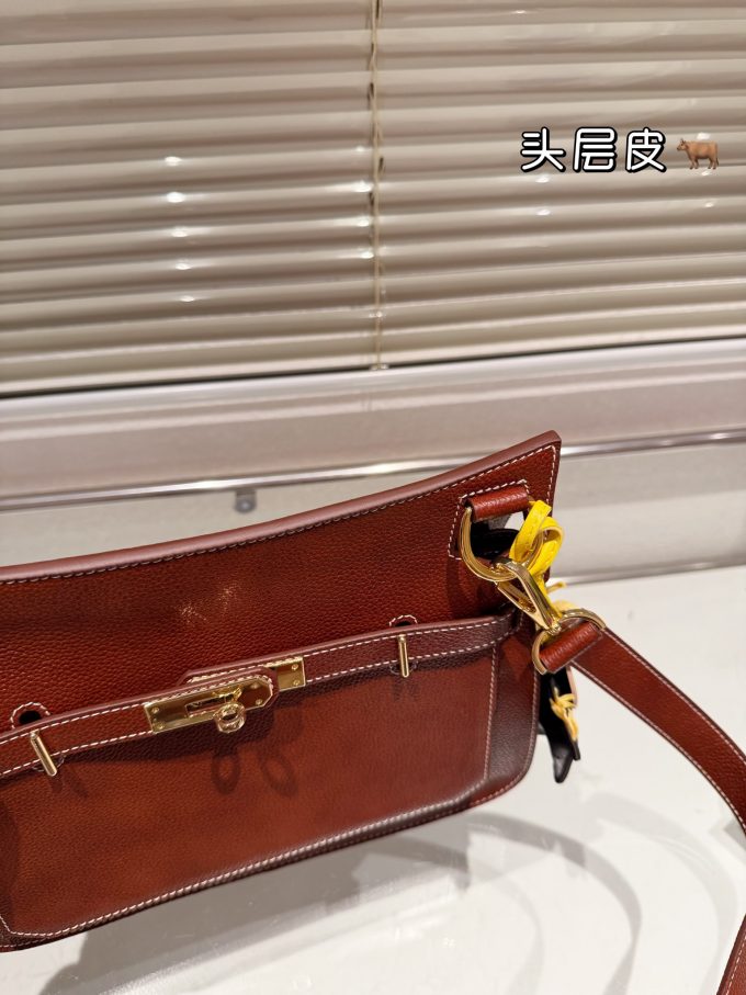 Her new arrival Hermes Jypsiere bag size: 30*25 cm - Image 9
