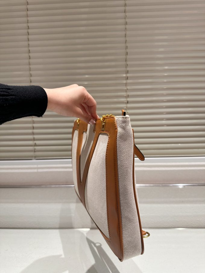 Val new arrival Letter tote Bag  size: 37*26 cm - Image 8