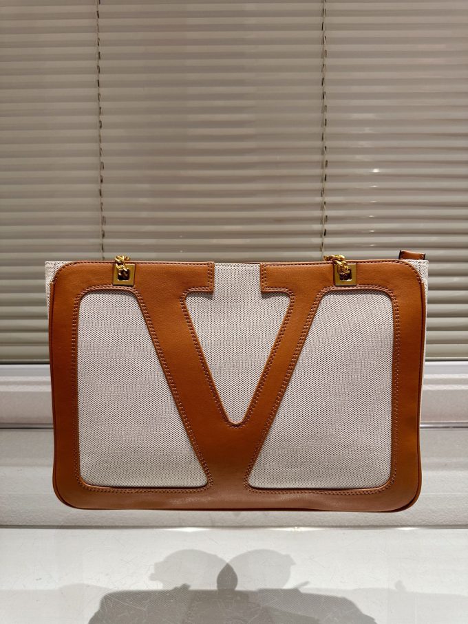 Val new arrival Letter tote Bag  size: 37*26 cm - Image 3