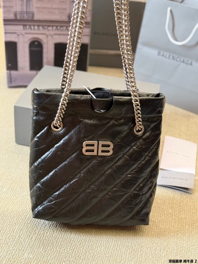Balen new arrival crush tote bag 002 size;26*30 cm - Image 2